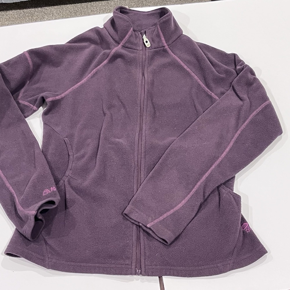 Mountain Hardwear Jacket Womens Medium Fleece Full Zip Outdoor Layer Gorpcore